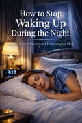 How to Stop Waking Up During the Night
