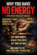 Why You Have No Energy